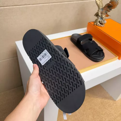 Cheap Hermes Slippers For Men #1356942 Replica Wholesale [$56.00 USD] [ITEM#1356942] on Replica Hermes Slippers