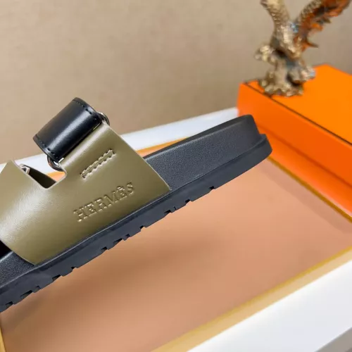 Cheap Hermes Slippers For Men #1356946 Replica Wholesale [$56.00 USD] [ITEM#1356946] on Replica Hermes Slippers