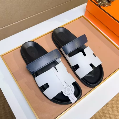 Cheap Hermes Slippers For Men #1356953 Replica Wholesale [$56.00 USD] [ITEM#1356953] on Replica Hermes Slippers
