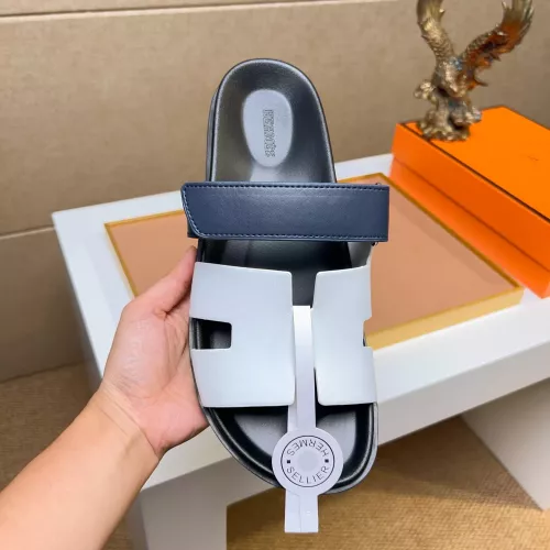Cheap Hermes Slippers For Men #1356953 Replica Wholesale [$56.00 USD] [ITEM#1356953] on Replica Hermes Slippers