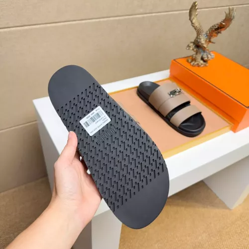 Cheap Hermes Slippers For Men #1356958 Replica Wholesale [$56.00 USD] [ITEM#1356958] on Replica Hermes Slippers
