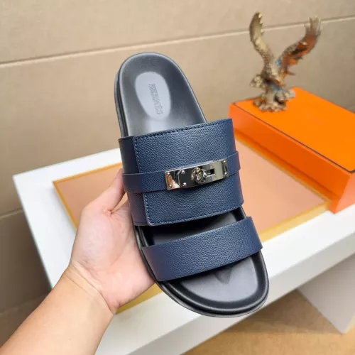 Cheap Hermes Slippers For Men #1356961 Replica Wholesale [$56.00 USD] [ITEM#1356961] on Replica Hermes Slippers