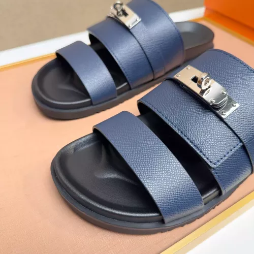 Cheap Hermes Slippers For Men #1356961 Replica Wholesale [$56.00 USD] [ITEM#1356961] on Replica Hermes Slippers
