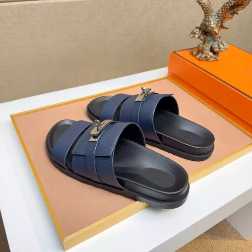 Cheap Hermes Slippers For Men #1356961 Replica Wholesale [$56.00 USD] [ITEM#1356961] on Replica Hermes Slippers