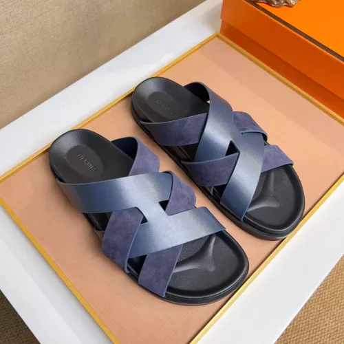 Cheap Hermes Slippers For Women #1356975 Replica Wholesale [$56.00 USD] [ITEM#1356975] on Replica Hermes Slippers