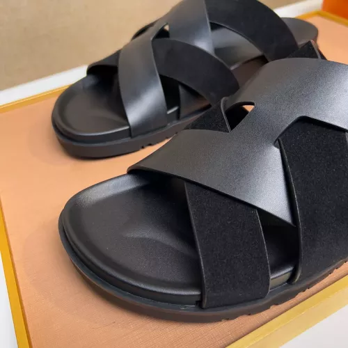 Cheap Hermes Slippers For Men #1356993 Replica Wholesale [$56.00 USD] [ITEM#1356993] on Replica Hermes Slippers