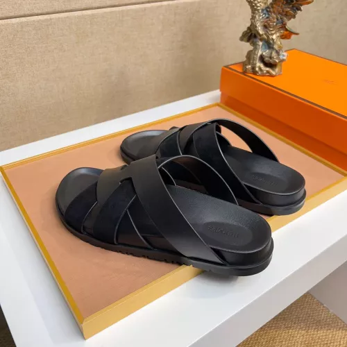 Cheap Hermes Slippers For Men #1356993 Replica Wholesale [$56.00 USD] [ITEM#1356993] on Replica Hermes Slippers