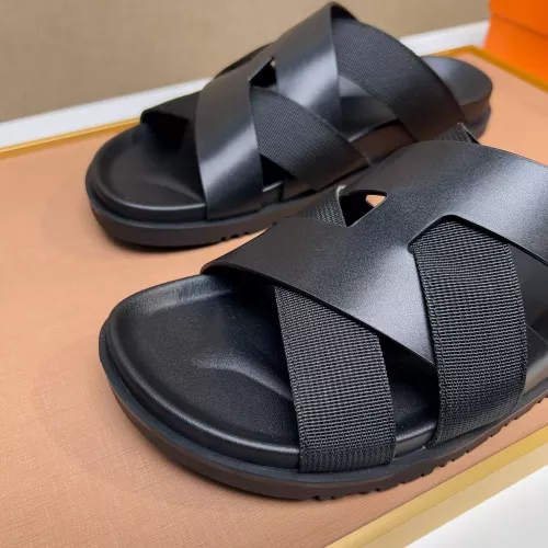 Cheap Hermes Slippers For Men #1357002 Replica Wholesale [$56.00 USD] [ITEM#1357002] on Replica Hermes Slippers