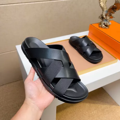Cheap Hermes Slippers For Men #1357002 Replica Wholesale [$56.00 USD] [ITEM#1357002] on Replica Hermes Slippers