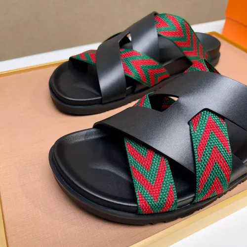 Cheap Hermes Slippers For Men #1357009 Replica Wholesale [$56.00 USD] [ITEM#1357009] on Replica Hermes Slippers