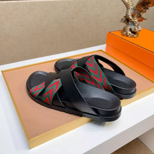Cheap Hermes Slippers For Men #1357009 Replica Wholesale [$56.00 USD] [ITEM#1357009] on Replica Hermes Slippers