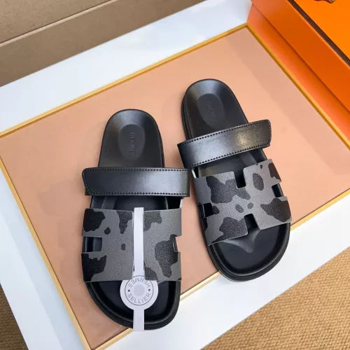 Cheap Hermes Slippers For Men #1357058 Replica Wholesale [$56.00 USD] [ITEM#1357058] on Replica Hermes Slippers