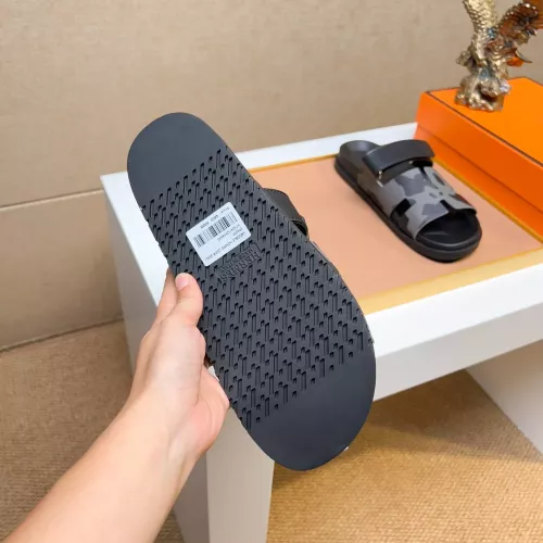 Cheap Hermes Slippers For Men #1357058 Replica Wholesale [$56.00 USD] [ITEM#1357058] on Replica Hermes Slippers