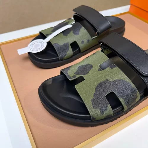 Cheap Hermes Slippers For Men #1357063 Replica Wholesale [$56.00 USD] [ITEM#1357063] on Replica Hermes Slippers