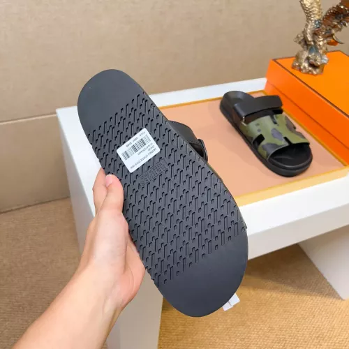 Cheap Hermes Slippers For Men #1357063 Replica Wholesale [$56.00 USD] [ITEM#1357063] on Replica Hermes Slippers