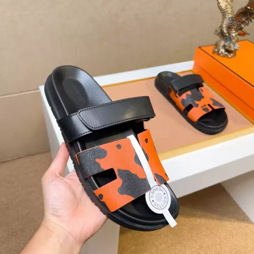 Cheap Hermes Slippers For Men #1357073 Replica Wholesale [$56.00 USD] [ITEM#1357073] on Replica Hermes Slippers