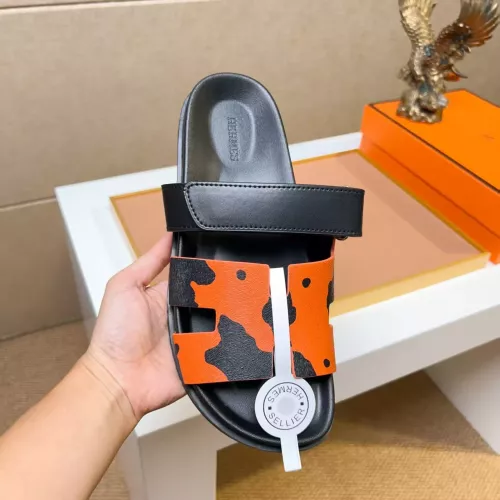 Cheap Hermes Slippers For Men #1357073 Replica Wholesale [$56.00 USD] [ITEM#1357073] on Replica Hermes Slippers