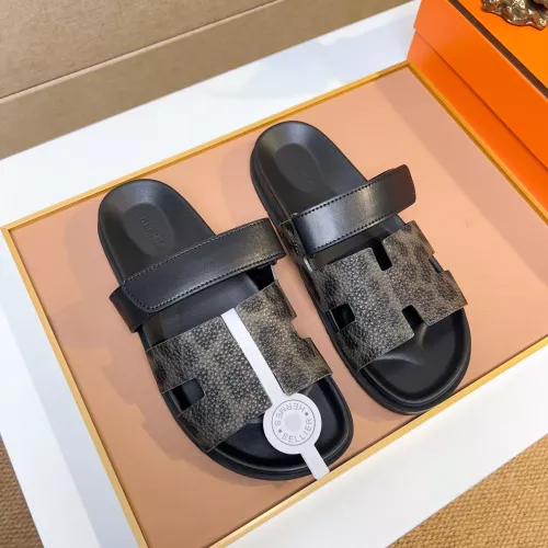 Cheap Hermes Slippers For Men #1357083 Replica Wholesale [$56.00 USD] [ITEM#1357083] on Replica Hermes Slippers