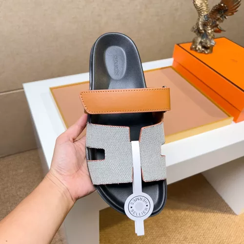 Cheap Hermes Slippers For Men #1357094 Replica Wholesale [$56.00 USD] [ITEM#1357094] on Replica Hermes Slippers