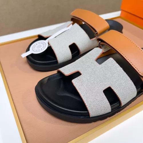 Cheap Hermes Slippers For Men #1357094 Replica Wholesale [$56.00 USD] [ITEM#1357094] on Replica Hermes Slippers