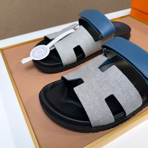 Cheap Hermes Slippers For Men #1357098 Replica Wholesale [$56.00 USD] [ITEM#1357098] on Replica Hermes Slippers