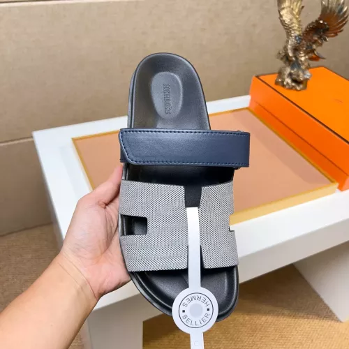 Cheap Hermes Slippers For Men #1357100 Replica Wholesale [$56.00 USD] [ITEM#1357100] on Replica Hermes Slippers