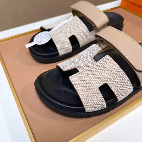 Cheap Hermes Slippers For Men #1357103 Replica Wholesale [$56.00 USD] [ITEM#1357103] on Replica Hermes Slippers
