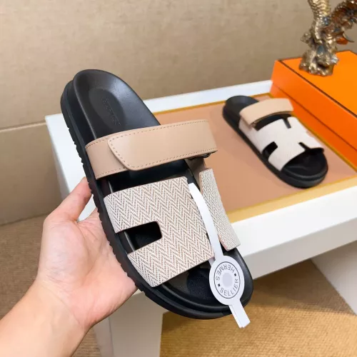 Cheap Hermes Slippers For Men #1357103 Replica Wholesale [$56.00 USD] [ITEM#1357103] on Replica Hermes Slippers