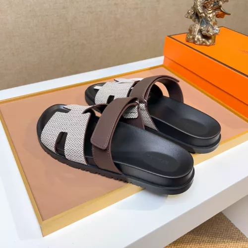 Cheap Hermes Slippers For Men #1357107 Replica Wholesale [$56.00 USD] [ITEM#1357107] on Replica Hermes Slippers