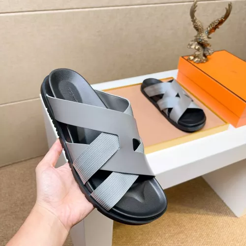 Cheap Hermes Slippers For Men #1357111 Replica Wholesale [$56.00 USD] [ITEM#1357111] on Replica Hermes Slippers