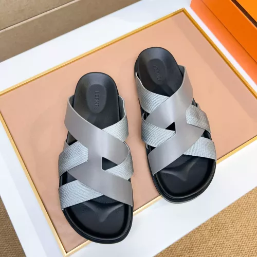Cheap Hermes Slippers For Men #1357111 Replica Wholesale [$56.00 USD] [ITEM#1357111] on Replica Hermes Slippers