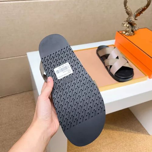 Cheap Hermes Slippers For Men #1357113 Replica Wholesale [$56.00 USD] [ITEM#1357113] on Replica Hermes Slippers