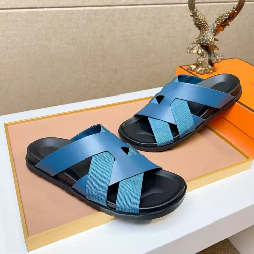 Cheap Hermes Slippers For Men #1357117 Replica Wholesale [$56.00 USD] [ITEM#1357117] on Replica Hermes Slippers