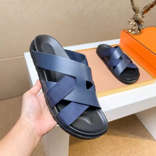 Cheap Hermes Slippers For Men #1357119 Replica Wholesale [$56.00 USD] [ITEM#1357119] on Replica Hermes Slippers
