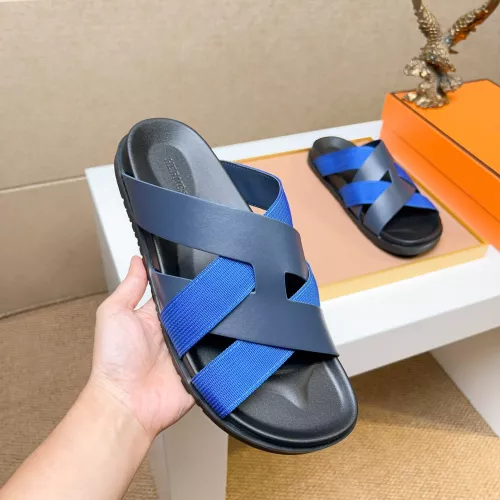 Cheap Hermes Slippers For Men #1357123 Replica Wholesale [$56.00 USD] [ITEM#1357123] on Replica Hermes Slippers