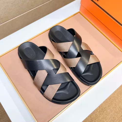 Cheap Hermes Slippers For Men #1357125 Replica Wholesale [$56.00 USD] [ITEM#1357125] on Replica Hermes Slippers