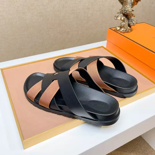 Cheap Hermes Slippers For Men #1357127 Replica Wholesale [$56.00 USD] [ITEM#1357127] on Replica Hermes Slippers