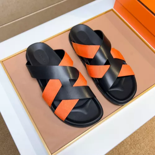 Cheap Hermes Slippers For Men #1357129 Replica Wholesale [$56.00 USD] [ITEM#1357129] on Replica Hermes Slippers