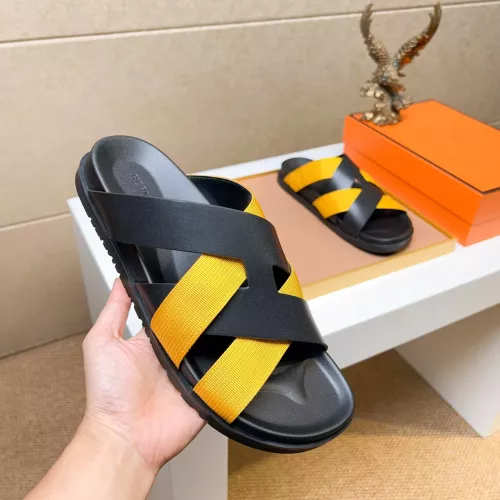 Cheap Hermes Slippers For Men #1357133 Replica Wholesale [$56.00 USD] [ITEM#1357133] on Replica Hermes Slippers
