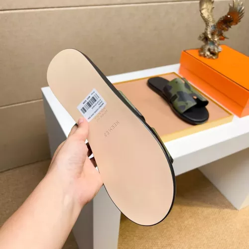 Cheap Hermes Slippers For Men #1357144 Replica Wholesale [$48.00 USD] [ITEM#1357144] on Replica Hermes Slippers