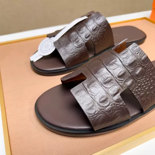 Cheap Hermes Slippers For Men #1357160 Replica Wholesale [$48.00 USD] [ITEM#1357160] on Replica Hermes Slippers