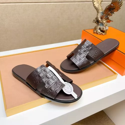 Cheap Hermes Slippers For Men #1357160 Replica Wholesale [$48.00 USD] [ITEM#1357160] on Replica Hermes Slippers
