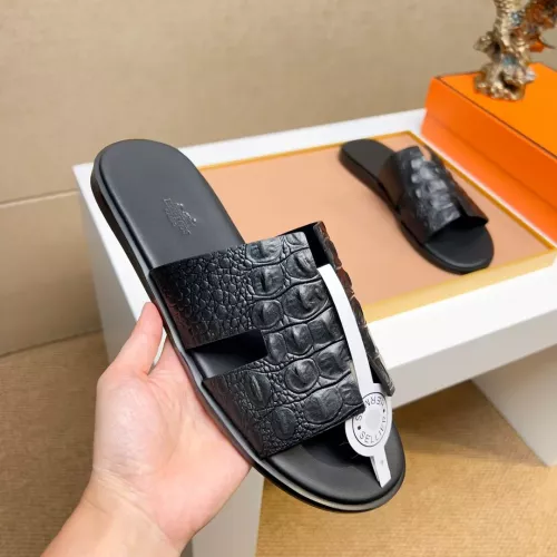 Cheap Hermes Slippers For Men #1357162 Replica Wholesale [$48.00 USD] [ITEM#1357162] on Replica Hermes Slippers