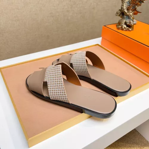 Cheap Hermes Slippers For Men #1357163 Replica Wholesale [$48.00 USD] [ITEM#1357163] on Replica Hermes Slippers