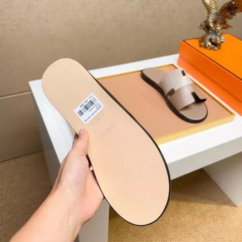 Cheap Hermes Slippers For Men #1357163 Replica Wholesale [$48.00 USD] [ITEM#1357163] on Replica Hermes Slippers