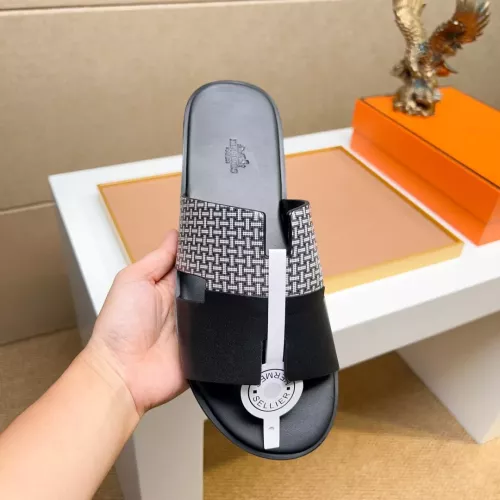 Cheap Hermes Slippers For Men #1357166 Replica Wholesale [$48.00 USD] [ITEM#1357166] on Replica Hermes Slippers