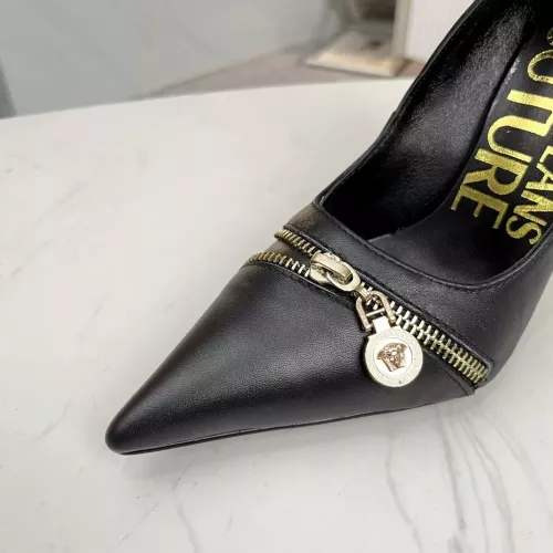 Cheap Versace High-Heeled Shoes For Women #1357272 Replica Wholesale [$82.00 USD] [ITEM#1357272] on Replica Versace High-Heeled Shoes