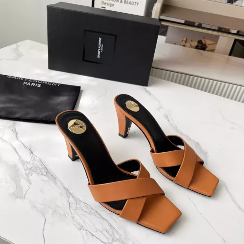 Cheap Yves Saint Laurent YSL Slippers For Women #1357274 Replica Wholesale [$92.00 USD] [ITEM#1357274] on Replica Yves Saint Laurent YSL Slippers