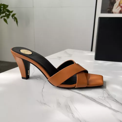 Cheap Yves Saint Laurent YSL Slippers For Women #1357274 Replica Wholesale [$92.00 USD] [ITEM#1357274] on Replica Yves Saint Laurent YSL Slippers