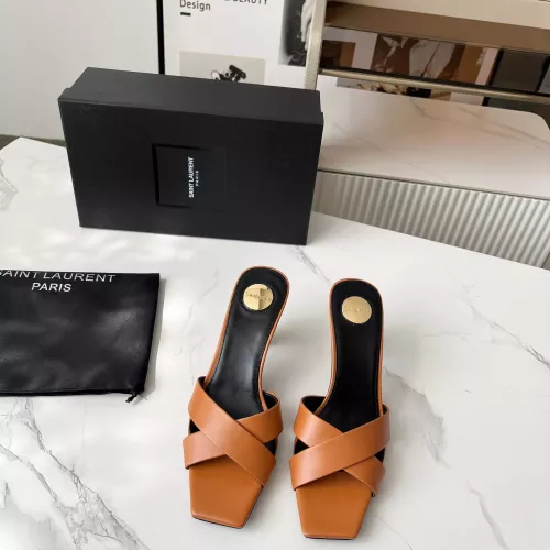 Cheap Yves Saint Laurent YSL Slippers For Women #1357274 Replica Wholesale [$92.00 USD] [ITEM#1357274] on Replica Yves Saint Laurent YSL Slippers